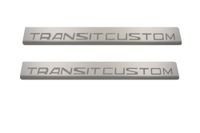 Listwa progowa FORD TRANSIT CUSTOM Stal nierdzewna 304 mat 2szt