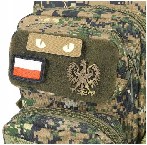 PLECAK MĘSKI WOJSKOWY TAKTYCZNY MILITARNY DOMINATOR VELCRO DIGITAL MARPAT na Arena.pl