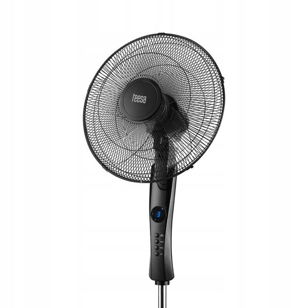 Wentylator podłogowy z sterowany pilotem, stojący TSA8024 czarny zdjęcie 4