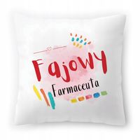 Poduszka Dla Farmaceuty Urodziny Imieniny Prezent Z Nadrukiem Ze Zdjęciem