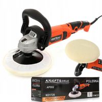 POLERKA SAMOCHODOWA ELEKTRYCZNA SZLIFIERKA 2600W 180MM 6xReg. obr 500-3800