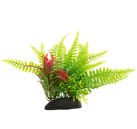 AQUA NATURA Roślina sztuczna ozdoba dekoracja akwarium terrarium Paproć 18c