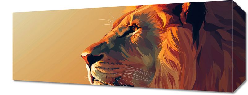Obraz 50x20cm Król zdjęcie 1