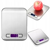 WAGA KUCHENNA ZE STALI ELEKTRONICZNA CYFROWA PRECYZYJNA LCD STALOWA DOMOWA