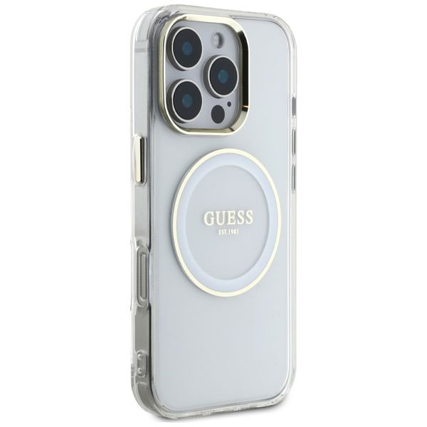 Etui Guess do iPhone 16 Pro 6.3"", Biały zdjęcie 4