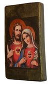 Ikona Serce Jezusa - Serce Maryi