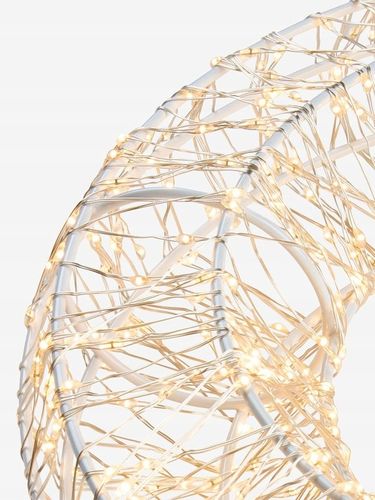 Wieniec świąteczny zewnętrzny SPESSARTIN Ś36cm LED | dekoracja Świąteczna na Arena.pl