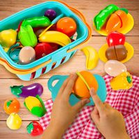 WARZYWA OWOCE DO KROJENIA DLA DZIECI NA RZEPY KUCHNIA KOSZYK NA ZAKUPY