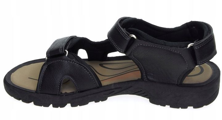 Solidne regulowane sandały klapki zdjęcie 5