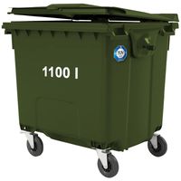 kontener pojemnik na odpady śmieci komunalne pzh en 840-2 din 1100l