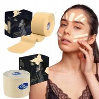 Taśma tape plastry do kinesiotaping tejp do twarzy 5m tejpy CureTape Beauty