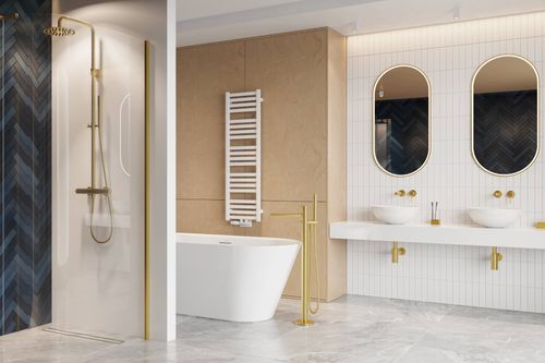 Volaro zestaw maskujący do zaworów grzejnikowych, biały mat na Arena.pl