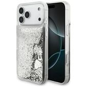 etui guess liq. glitter charms do iphone 17 pro max srebrny