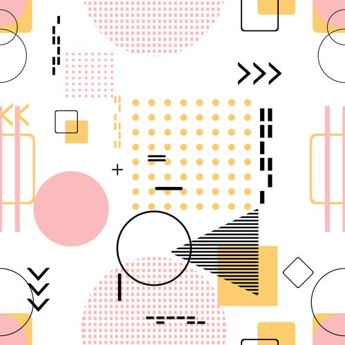 Tapeta Do Sypialni ABSTRAKCJA Wzory Geometryczne na Arena.pl