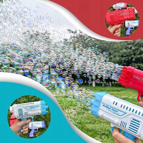 PISTOLET NA BAŃKI MASZYNA DO BANIEK MYDLANYCH GENERATOR AKCESORIA PŁYN na Arena.pl