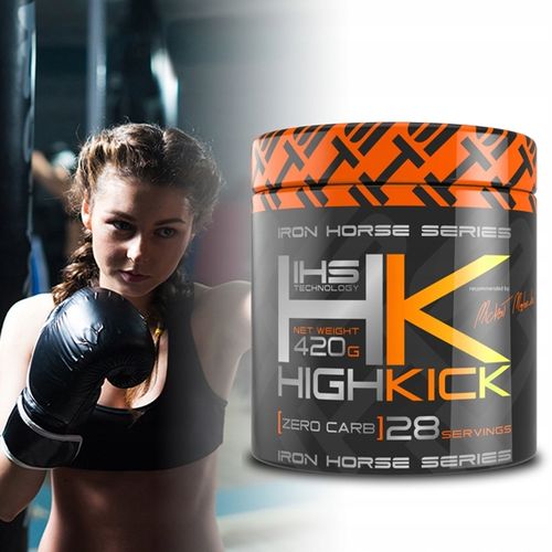 IRON HORSE HIGH KICK 420g DLA FIGHTEROW Pomarańcza na Arena.pl