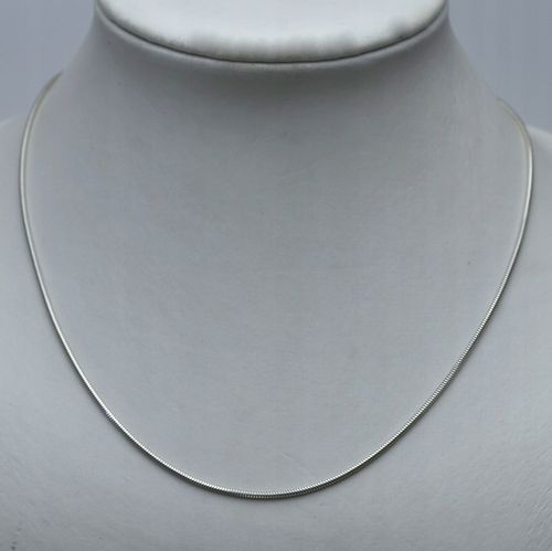 Łańcuszek Srebrny damski Żmijka 1,5mm 50cm Srebro na Arena.pl