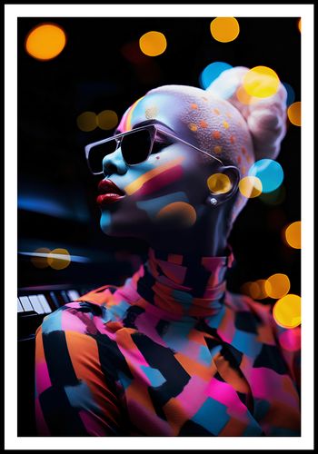Plakat 67,5x100cm Melodia Bijąca z Duszy na Arena.pl