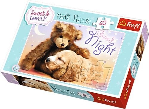 Trefl (17270): Puzzle 60 el.: Słodkich snów na Arena.pl