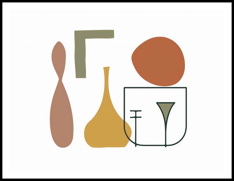 Plakat 100x75cm Naczynia zdjęcie 3