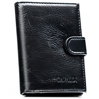 portfel męski pu f18-054w-bl 8068 black