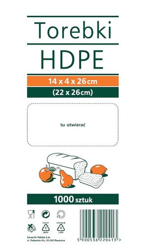 worki hdpe 14x4x26 (1000) 0413 na Arena.pl