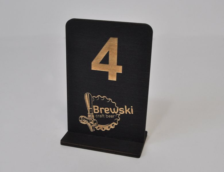 numerek numerki z logo na stolik do restauracji 10x15cm 10szt zdjęcie 7