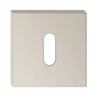 SZYLD DOLNY KWADRAT NIKIEL SATYNA VELVET KLUCZ