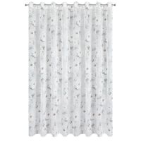 Firana na przelotkach BESSY 350x250 biała + różowa