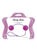 kulki candy balls fioletowe 21,5 cm