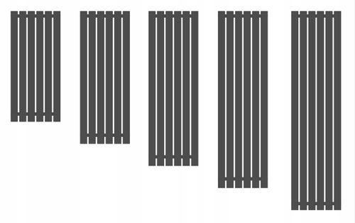 Grzejnik dekoracyjny 180x45 BELLO-R-Biały Połysk! na Arena.pl