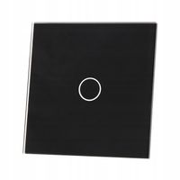 PANEL SZKLANY POJEDYNCZY - CZARNY LIVOLO