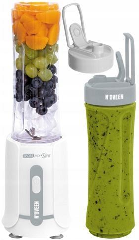 Blender kielichowy Smoothie Koktajl Shaker Na siłownię + 2 butelki na Arena.pl