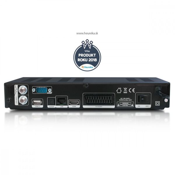 Tuner dekoder SATELITARNY CryptoBox 700HD H.265 zdjęcie 15
