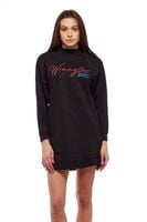 WRANGLER SWEAT DRESS BLACK W9P2HR100 L