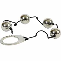 seven creations heavy metal beads cztery kulki metalowe łańcuszek