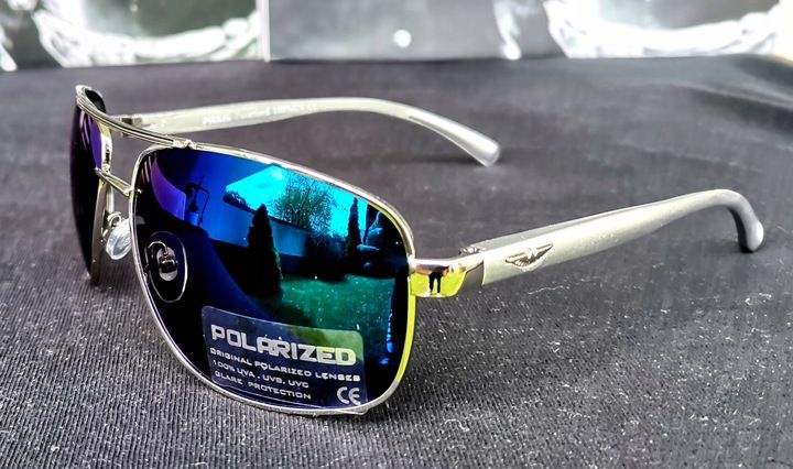 OKULARY POLARYZACYJNE AVIATOR PRIUS DO SAMOCHODU zdjęcie 2