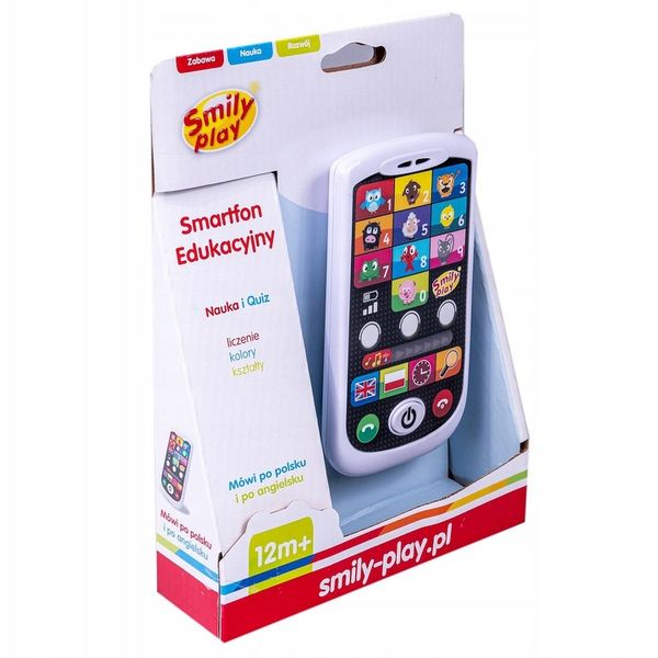 SMILY PLAY EDUKACYJNY SMARTFON dotykowy zdjęcie 10