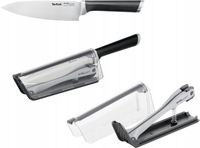 Nóż 16,5 cm TEFAL Ever Sharp z ostrzałką stal nierdzewna