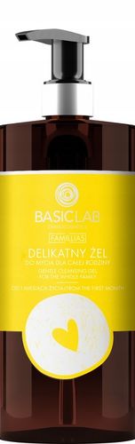 BasicLab Żel pod prysznic do mycia ciała głowy i włosów dla całej na Arena.pl