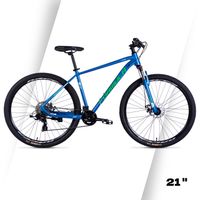 Rower górski DD kaseta SHIMANO 29" rama aluminium 21" 180-185 cm 2xTARCZE