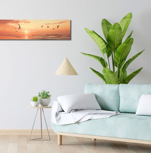 Obraz 90x20cm Spokojna Przystań zdjęcie 2