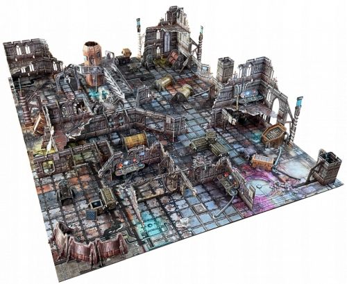BATTLE SYSTEMS Gothic Cityscape / teren / postapo/ Kill Team/ RPG zdjęcie 1