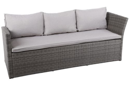 Narożnik technorattanowy Santiago Grey / Light Grey na Arena.pl