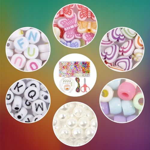 KORALIKI ZESTAW KORALIKÓW DO ROBIENIA BRANSOLETEK na Arena.pl