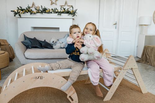 domowy plac zabaw Moon Max drewno na Arena.pl