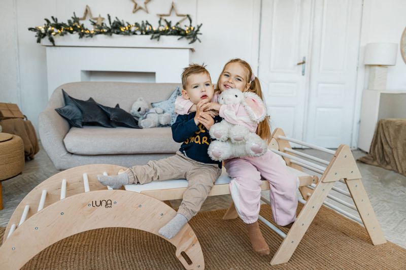 domowy plac zabaw Moon Max drewno zdjęcie 3