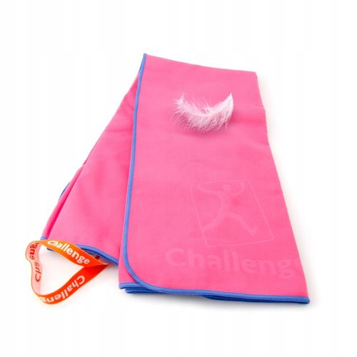 RĘCZNIK Z MIKROFIBRY 80x150 cm różowy NEW na Arena.pl