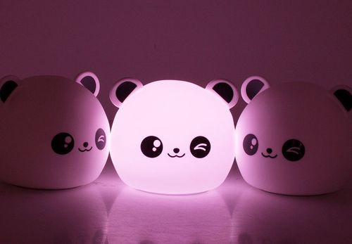 LAMPKA PANDA BAT RGB LED DOTYKOWA DZIECI na Arena.pl