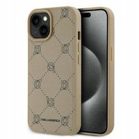 2 x ETUI Karl Lagerfeld KLHMP15SPGKHPHE iPhone 15 6.1" beżowy/beige Magsafe